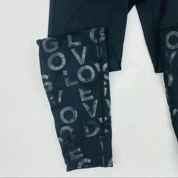 Body Glove‎ Black Active Logo Lined Leggings - Picture 7 of 10